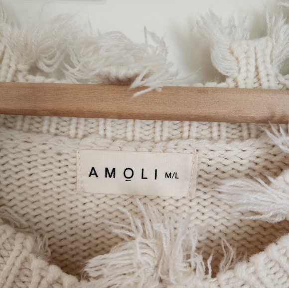 Distressed gold star sweater size m/l oversized boho boutique brand - Picture 6 of 8